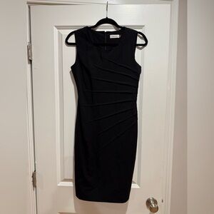 Calvin Klein Black Midi Dress